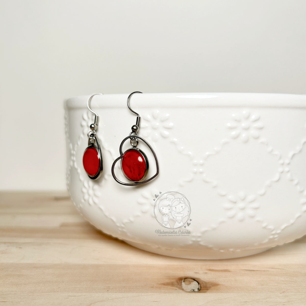 Boucles d'oreilles Pendantes géométriques
